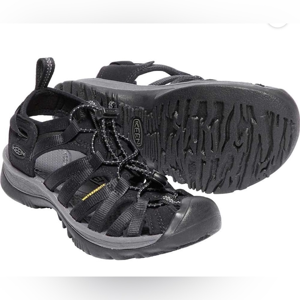 Keen Black Women's Closed-Toe Strappy Water Sandals